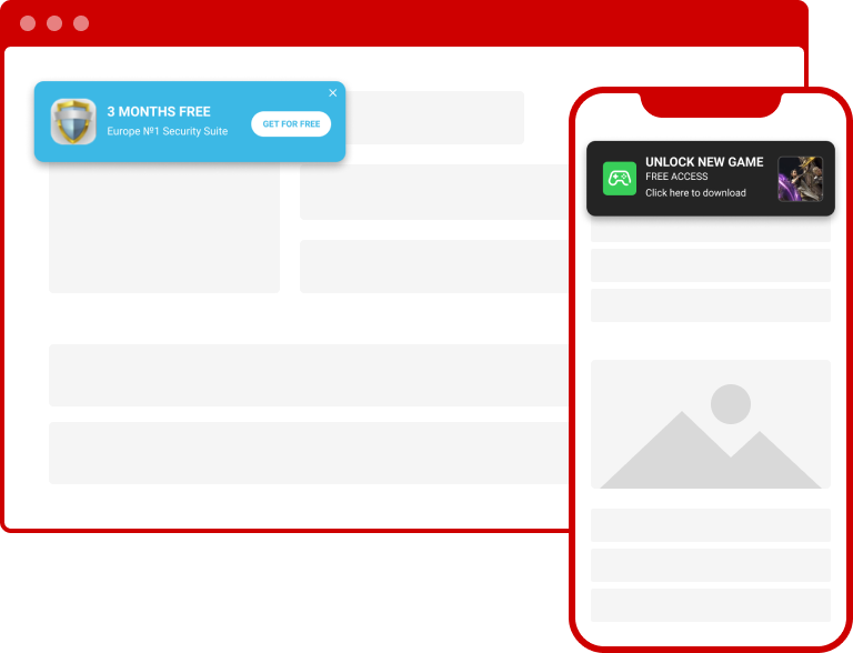 In-Page Push